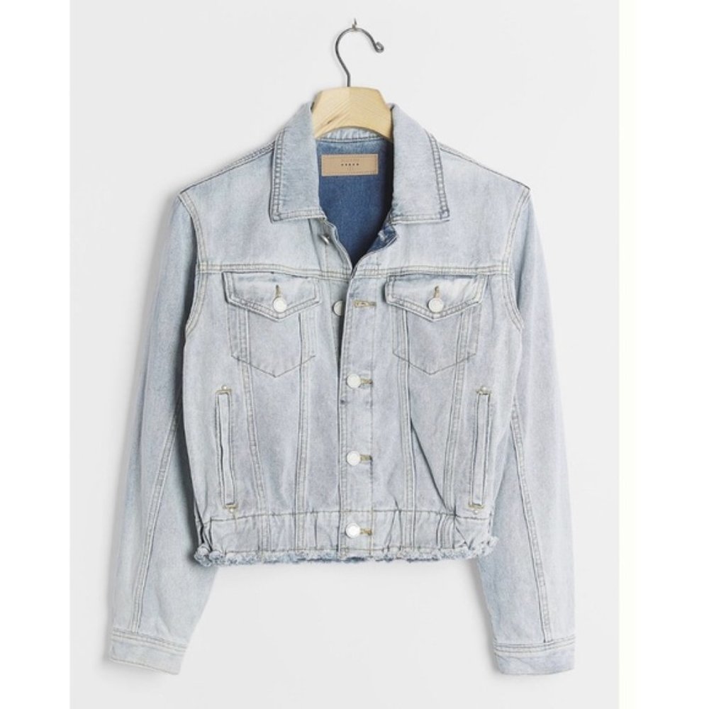 NWT Anthropologie Embeth Denim Jacket